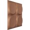 Ekena Millwork 11 7/8in. W x 11 7/8in. H Adonis EnduraWall Decorative 3D Wall Panel Covers 0.98 Sq. Ft. WP12X12ADCAC - alternate 4